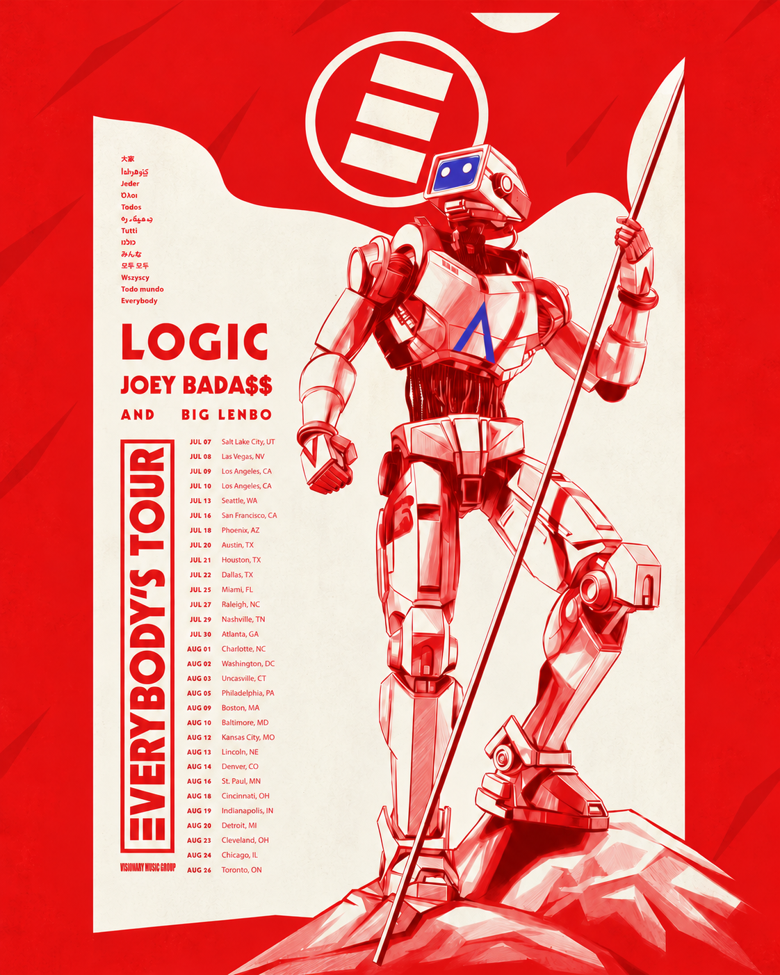 Enhanced poster for Logic: Everybody's Tour